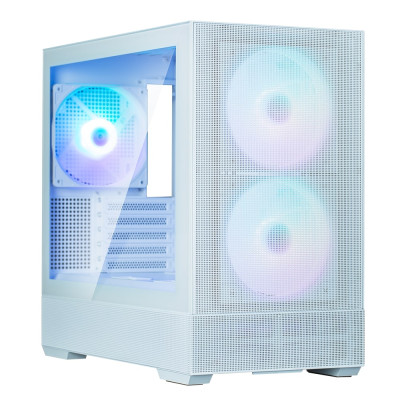 Zalman Корпус P30 AIR без БП, 1xUSB3.0, 1xUSBType-C, 3x140мм ARGB, VGA 392мм, LCS ready, TG Side Panel, mATX, білий