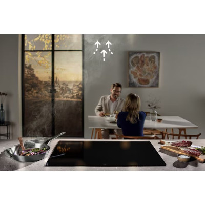 Electrolux Витяжка вертикальна, 60см, 700м куб год., Hob2Hood, чорний