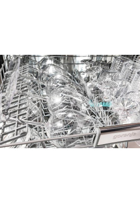 Gorenje Посудомийна машина, 16компл., A+++, 60см, дисплей, 3 кошики, AquaStop, сірий
