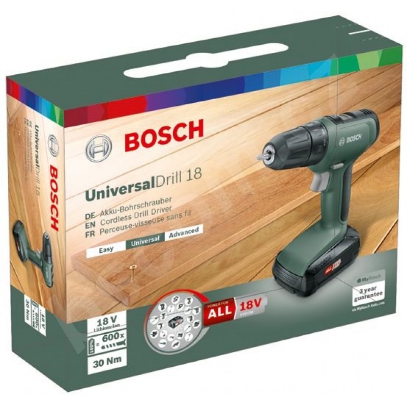 Bosch UniversalDrill 18