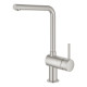 Grohe Змішувач для кухні Vento, довж.виливу - 210мм, поворотний, 1важіль, супер сталь