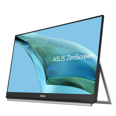 ASUS Монітор портативний 23.8" ZenScreen MB249C HDMI, USB-C, MM, IPS, 75Hz, AdaptiveSync, Pivot, C-Clamp Arm