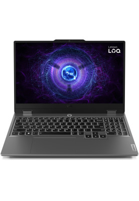 Lenovo Ноутбук LOQ-15IAX9 15.6" FHD IPS AG, Intel i5-12450HX, 16GB, F1TB, NVD4060-8, DOS, сірий
