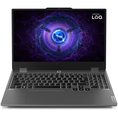 Lenovo Ноутбук LOQ-15IAX9 15.6" FHD IPS AG, Intel i5-12450HX, 16GB, F1TB, NVD4060-8, DOS, сірий