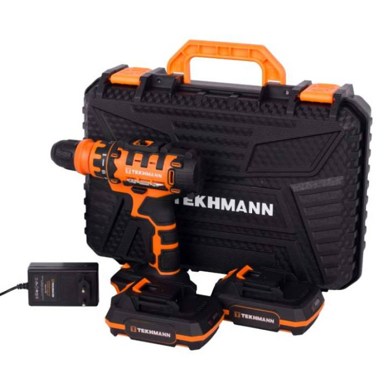 TEKHMANN Шурупокрут-дриль акумуляторний TCD-21/2 DFR 21В 2х2А·год 28Нм 350·1500об·хв 1.4кг