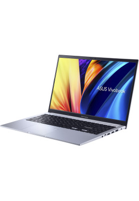 ASUS Ноутбук Vivobook 15 M1502YA-BQ619 15.6" FHD IPS, AMD R5-7430U, 16GB, F512GB, UMA, NoOS, Сріблястий