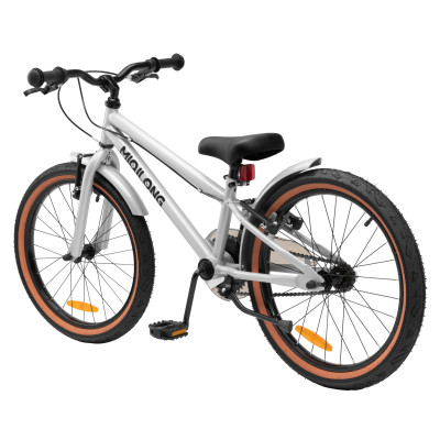 Miqilong Детский велосипед ST 20" срібний