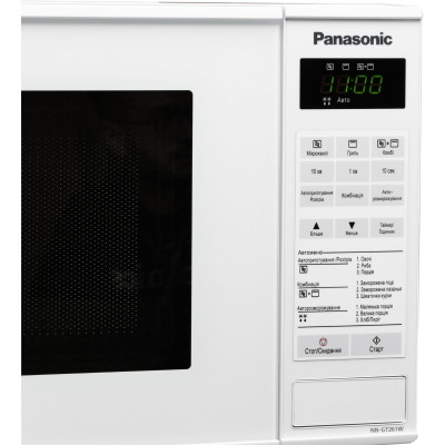 Panasonic Мікрохвильова піч Panasonic, 20л, 800Вт, гриль, дисплей, білий