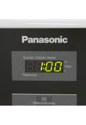 Panasonic NN-ST342[Мікрохвильова піч, 25л, 800Вт, дисплей, білий]