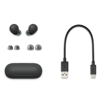 Sony Навушники TWS WF-C700N BT 5.2, ANC, IPX4, SBC, AAC, Чорний Sony Навушники TWS WF-C700N BT 5.2, ANC, IPX4, SBC, AAC, Чорний