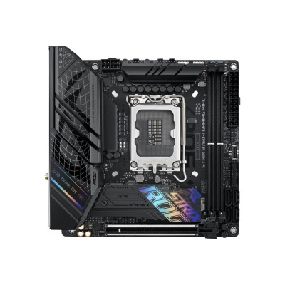 ASUS Материнcька плата ROG STRIX B760-I GAMING WIFI s1700 B760 2xDDR5 M.2 HDMI DP Wi-Fi BT mITX
