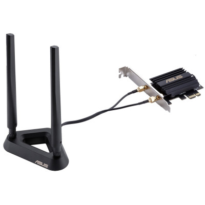 ASUS Адаптер WiFi PCE-AX58BT AX3000, PCI-Express x1, BT5.0