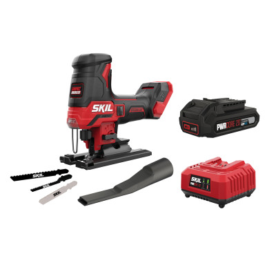 Skil Лобзик 3440 CA Compact акумуляторний безщітковий 20В 1х2.5А-рік 3500об/хв хід 23мм 1.5кг