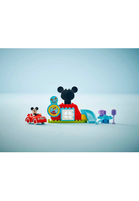 LEGO Конструктор DUPLO Disney Міккі Маус: Клубний будинок і автомобіль