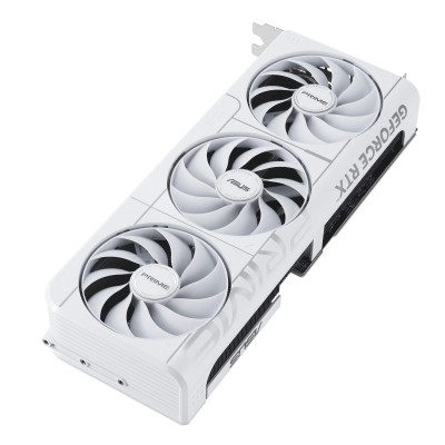 ASUS Відеокарта GeForce RTX 5070 12GB GDDR7 OC PRIME-RTX5070-O12G-WHITE білий