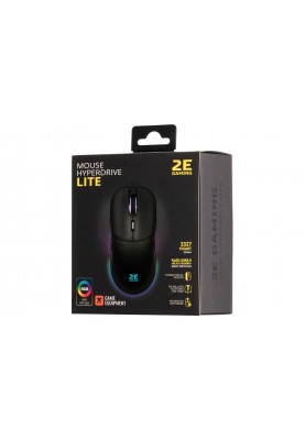 2E Gaming Миша HyperDrive Lite, RGB Black