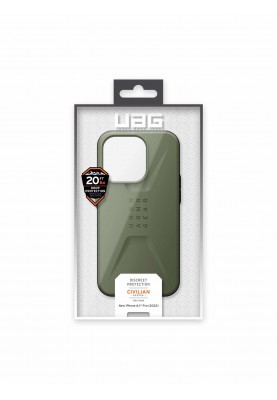 UAG Чохол для Apple iPhone 14 Pro Civilian, Olive