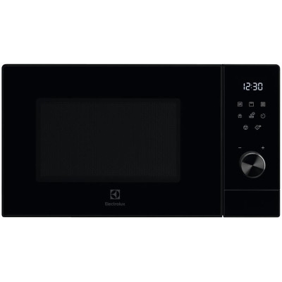 Electrolux Мікрохвильова піч 29л, електрон. керування, 900Вт, гриль, дисплей, інвертор, чорний