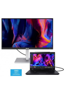 ASUS Монітор 27" ProArt PA278CGV, 2560x1440, 144Hz, 5ms, sRGB 100%, AdaptiveSync, Pivot, HDR400