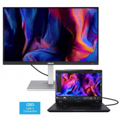 ASUS Монітор 27" ProArt PA278CGV, 2560x1440, 144Hz, 5ms, sRGB 100%, AdaptiveSync, Pivot, HDR400