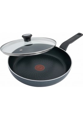 Tefal Сковорода з кришкою Generous Cook, 28см, алюміній, бакеліт, скло, чорний