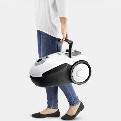 Karcher Пилосос мішковий VC 2.8, 700Вт, 2л, НЕРА, білий