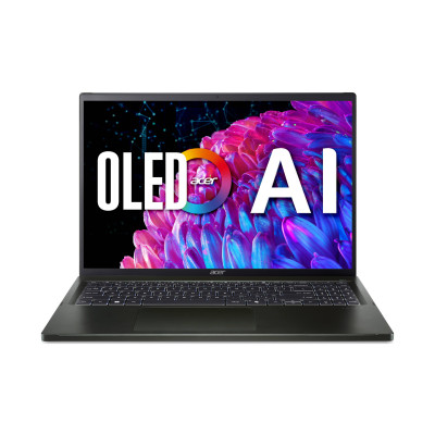 Acer Ноутбук Swift Edge SFE16-44 16" 3.2K OLED, AMD R7-8840U, 32GB, F1TB, UMA, Win11, чорний