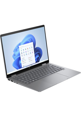 HP Ноутбук ENVY x360 14-fc0003ua 14" 2.8K OLED Touch, Intel U7-155U, 16GB, F1024GB, UMA, Win11, сірий