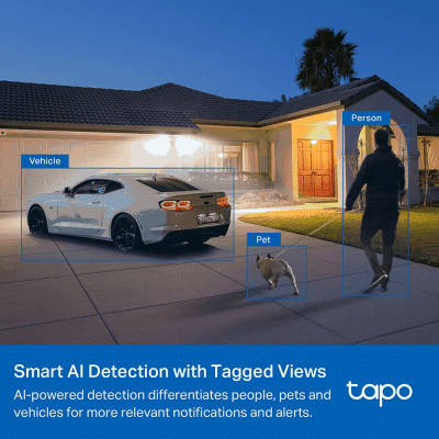 TP-Link IP-камера Tapo C720 2K QHD N300 зовнішня