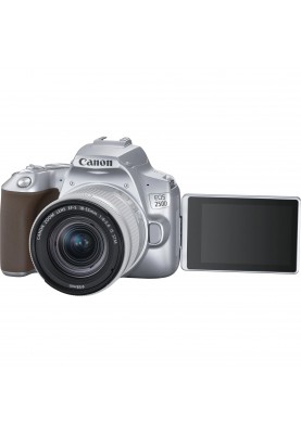 Canon Цифрова фотокамера дзеркальна EOS 250D kit 18-55 IS STM Silver