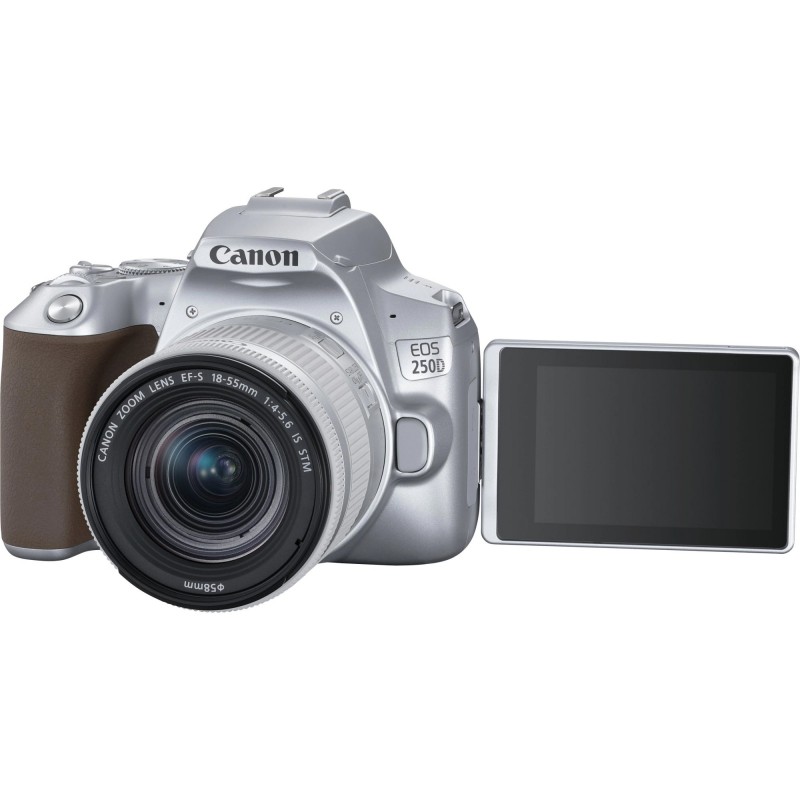 Canon Цифрова фотокамера дзеркальна EOS 250D kit 18-55 IS STM Silver