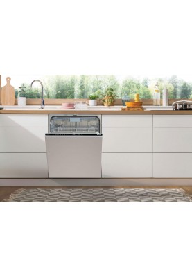 Gorenje Посудомийна машина вбудовувана, 16компл., A+++, 60см, AquaStop, автоматичне відчинення, сенсорн.упр, 3 кошики, білий