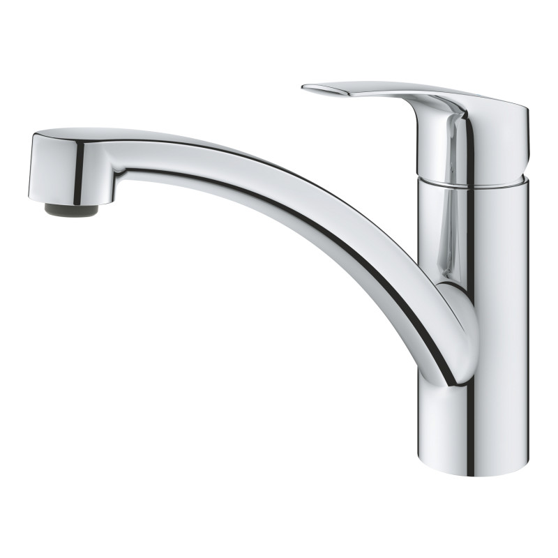 Grohe Змішувач для кухні Via, довж.виливу - 227мм, поворотний, 1важіль, хром