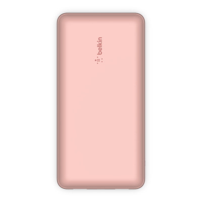 Belkin Портативний зарядний пристрій 20000mAh, 15W Dual USB-A, USB-C, rose gold