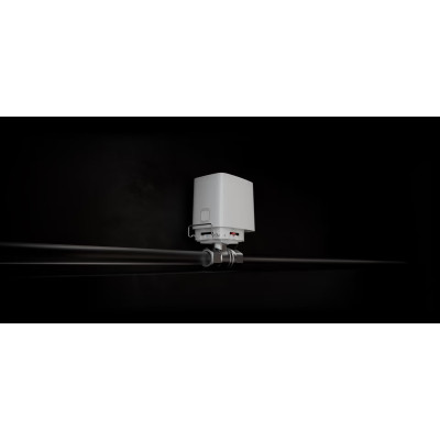 Ajax Розумний кульовий кран WaterStop 1/2" Jeweler, бездротовий, білий