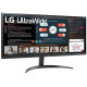 LG Монітор 34" 34WP500-B 2xHDMI, Audio, IPS. 2560x1080, 95%sRGB, FreeSync, HDR10