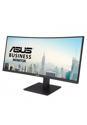 ASUS Монітор 34" VA34VCPSN 2xHDMI, DP, USB-C, 3xUSB, RJ-45, MM, VA, 3440x1440, 21:9, 100Hz, 4ms, CURVED, HAS