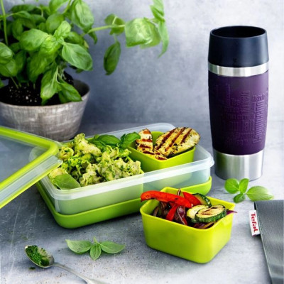 Tefal Контейнер з вставками MASTERSEAL TO GO 1.2 л, пластик Tefal Контейнер з вставками MASTERSEAL TO GO 1.2 л, пластик