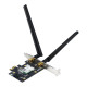 ASUS Адаптер WiFi PCE-AX3000 AX3000, PCI-Express x1, BT5.0