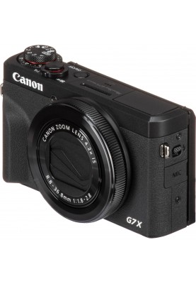 Canon Powershot G7 X Mark III Black VLogger Kit