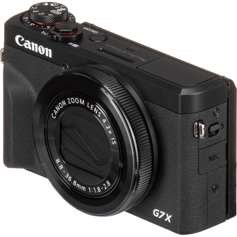 Canon Powershot G7 X Mark III Black VLogger Kit