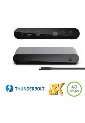 Belkin Докстанція USB-C Thunderbolt 4 Triple Display Dock 8K