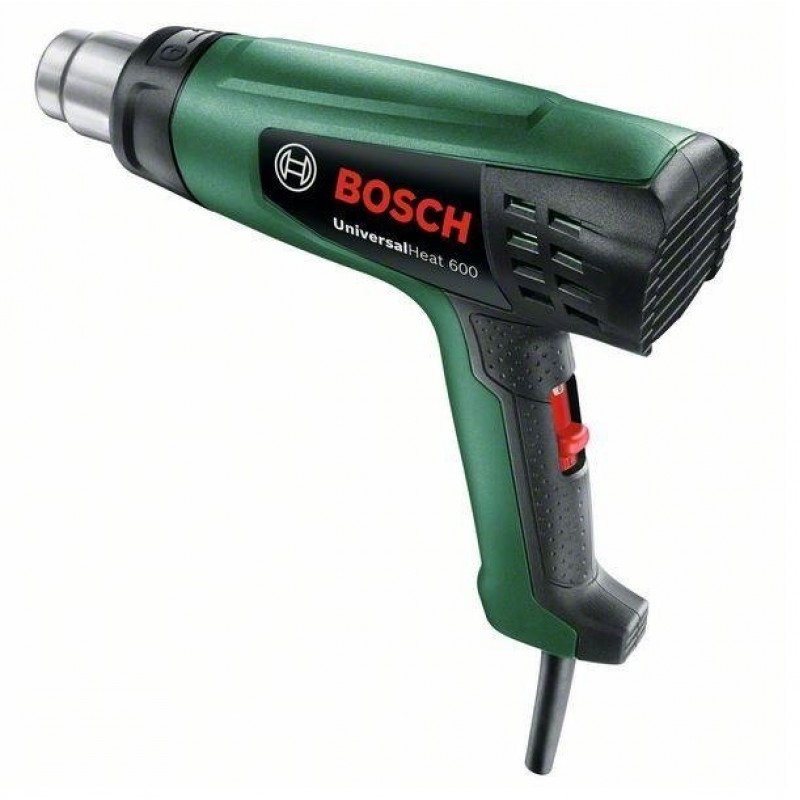 Bosch Фен будівельний UniversalHeat 600, 1800Вт, 50/300/600°C, 200/350/500л•хв, 0.53кг