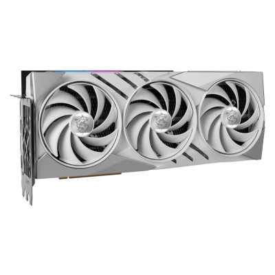 MSI Відеокарта GeForce RTX 4080 SUPER 16GB GDDR6X GAMING X SLIM WHITE