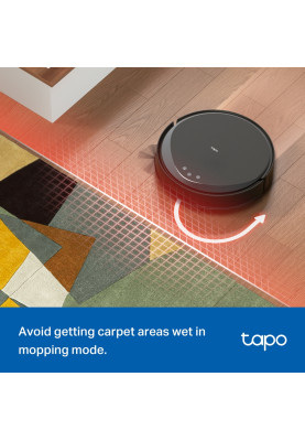 TP-Link Робот-пилосмок TAPO RV 20 MAX LIDAR з підтримкою вологого прибирання + док-станція