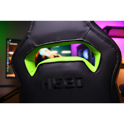 2E Gaming Ігрове крісло HEBI Black/Green 2E Gaming Ігрове крісло HEBI Black/Green