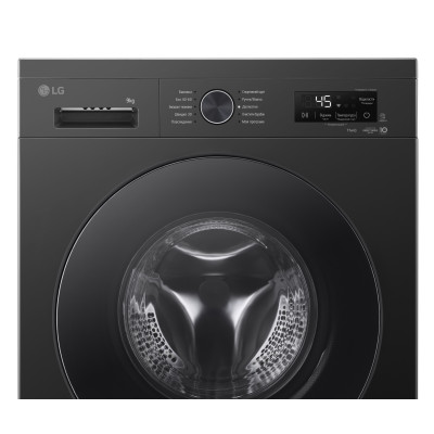 LG Пральна машина фронтальна, 9кг, 1400, A, 55см,