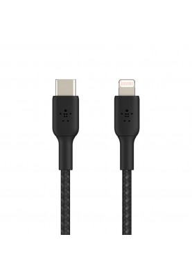 Belkin USB-С - Lightning, BRAIDED[2m, black]