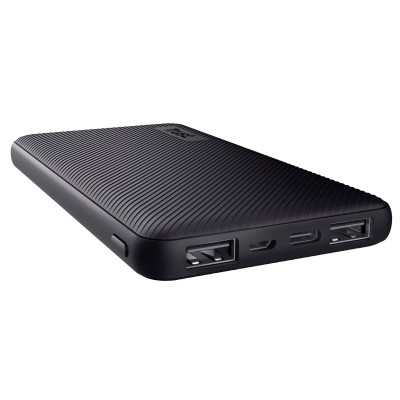 Trust Акумулятор портативний літій-іонний Primo ECO 10000 mAh Black