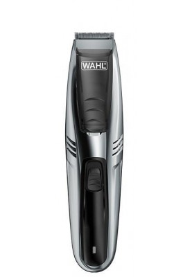 Moser Тример WAHL Vacuum EU, для бороди і вусів, акум., роторний мотор, насадок-9, чохол, гребінець, сталь, чорно-сріблястий